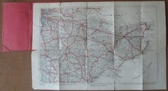 E. J. Larby’s New Series District Handy Map Kent Circa 1910 Rare