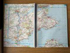 Philip’s Road Atlas Britain and Ireland 2007 A4, Philip’s Maps, Good Condition,