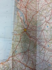 Michelin 989 – France – 1/10,000,000 – 1cm:10km