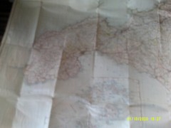 Ordnance Survey One-Inch Map on Cloth. Sheet 189. Land’s End. G-.