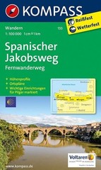 Kompass-Karten Spanischer Jakobsweg D/I (Map)