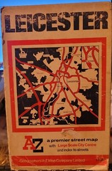 Geographers AZ Street Map of Leicester