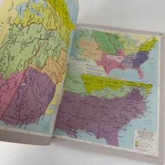 Phillips Atlas Of Modern History 1970 Vintage Softcover Book