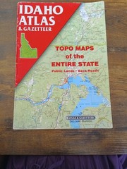 Idaho Atlas & Gazetteer 1992 First Edition