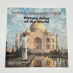 National Geographic Picture Atlas World CD-ROM 1995 Mac Windows