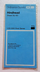 OS Map 1:25000 First Series – Hindhead – Last Correction 1964