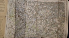 Vintage 1959 Ordnance Survey One-Inch Map of Great Britain London S.W. Sheet 170