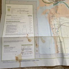 Outdoor Leisure Map 23 SNOWDONIA Ordnance Survey 1987