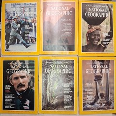 1982 National Geographic Magazine Full Year ~ 12 Issues ~ Good Condition
