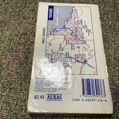 A-Z, Middlesbrough, Street Atlas, Early Non Coloured Maps 🗺️ Edition 4, 1996