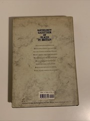 Vintage Bartholomew Gazetteer of Places in Britain 1986 – Hardcover Road