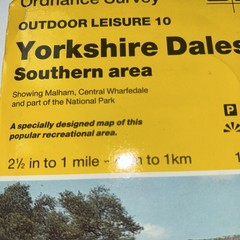 Ordnance Survey Map Outdoor Leisure 10 (2.5 inch to 1 Mile) Yorkshire Dales