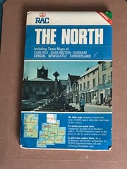 1970’s approx RAC Map 3 miles to 1 inch of North England 9