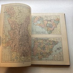 The New Encyclopedic Atlas Of The World With Official 1930 Census Vintage