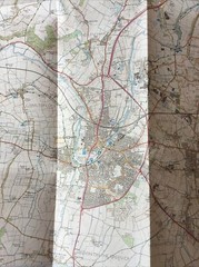 2010 Ordnance Survey Explorer Map 205 Stratford-upon-Avon & Evesham inc Alcester