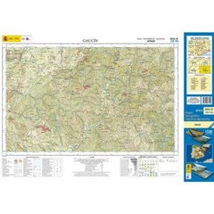 Spain map 1064-IV (1064-4): Gaucin hiking walking topographic 1:25K