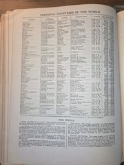 Scarborough’s New Standard World Atlas – New Census Edition 1911/1912