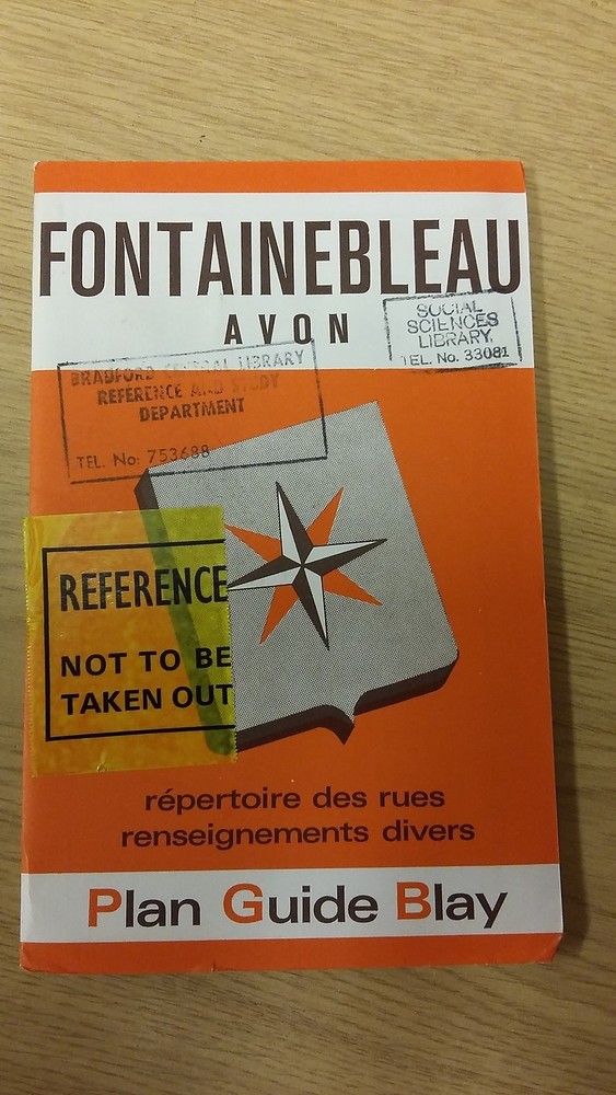 Fountainbleau: Avon: Blay Map (M14)