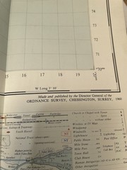 Vintage Ordnance Survey Map Of Great Britain Sheet 176 Exeter Paper