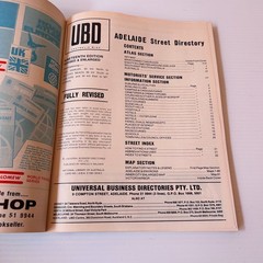 UBD Adelaide 19th Edition Vintage Street Directory South Australia 1982