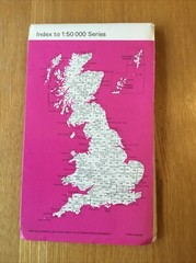 1976 Ordnance Survey Landranger Map 9 Cape Wrath (incl Kinlochbervie )