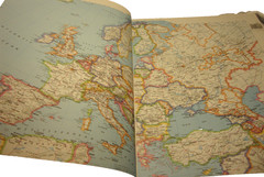 Rand McNally New Universal World Atlas (1994 Hardcover, DJ) HOMESCHOOLING AA11