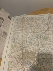 Ordnance Survey Landranger 192 Exeter Sidmouth & Surrounding Area Map 1992 OS