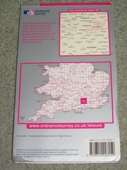 OS Ordnance Survey Landranger Map Sheet 186 Aldershot & Guildford – 2006