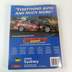 2006 Sydney and Blue Mountains Street Directory UBD Large Paperback Book