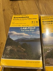 Ordnance Survey Outdoor Leisure Maps (Snowdonia & North Wales lot)