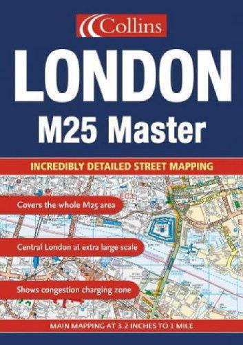 London M25 Master Street Atlas – Collins UK