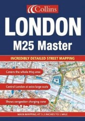 London M25 Master Street Atlas – Collins UK