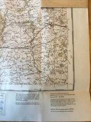 1934 Ordnance Survey One Inch Fifth Edition Cloth Map 119 Exmoor (incl Dulverton