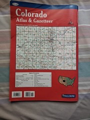 Delorme Colorado CO Atlas & Gazetteer Map 2004 Edition Topo / Road Trip Maps