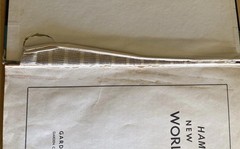 VTG World Atlas Hammond 1954 Hardcover Book