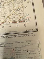 Vintage Ordnance Survey Map Of Great Britain Sheet 175 Bude Paper