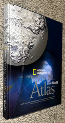 National Geographic Visual Atlas of the World HC Illustrated Large Book Slipcase