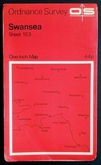 Ordnance Survey One-Inch Map, Sheet 153: Swansea (1966).