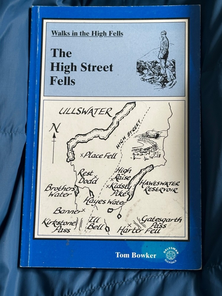 Walks in the High Fells, The High Street Fells, by Tom Bowker. 199,1 Paperback