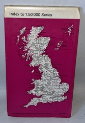 Ordnance Survey 1:50,000 Map – Worcester & The Malverns – Sheet 150 – 1974
