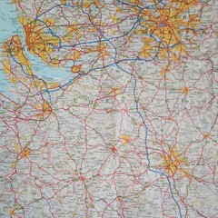 Bartholomew GT Grand Touring Series Map 4. Midlands (1982).