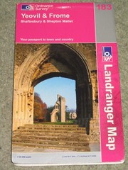 OS Ordnance Survey Landranger Map Sheet 183 Yeovil & Frome – 2005