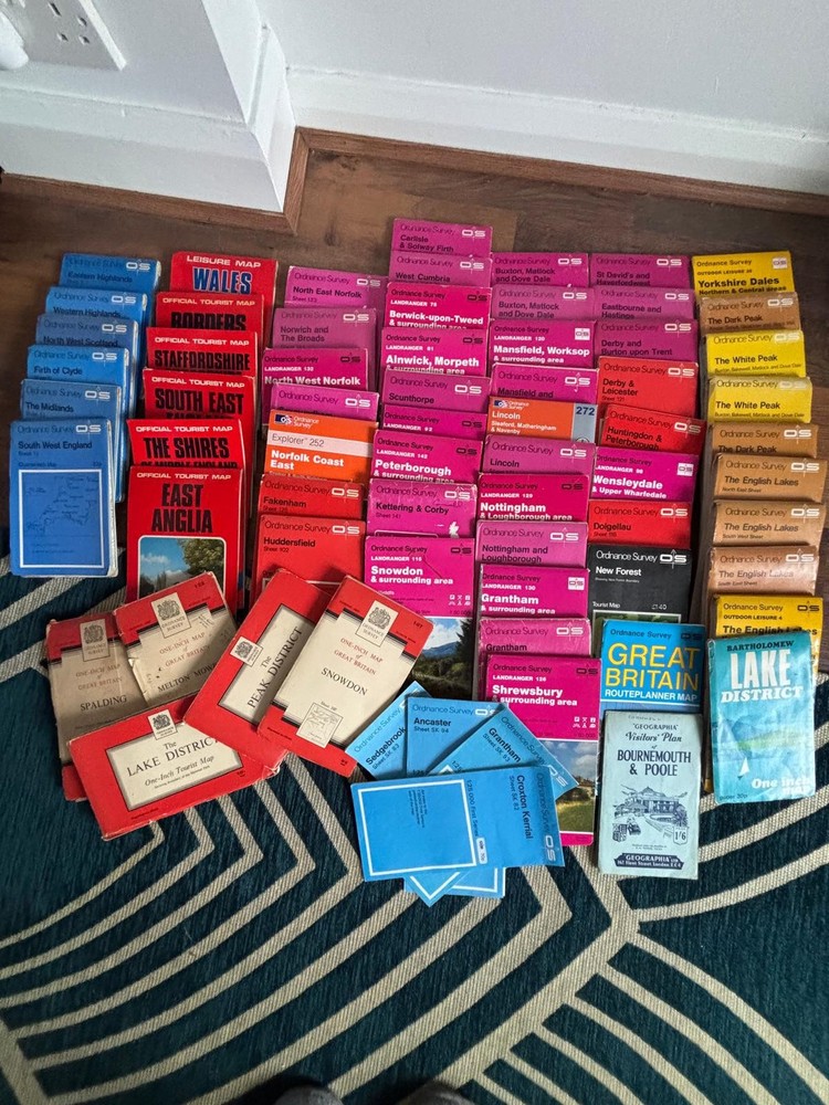 Ordnance Survey Map Job Lot