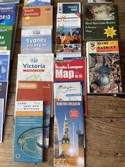 Job Lot Vintage road maps France Spain Australia Overseas x 31 Michelin