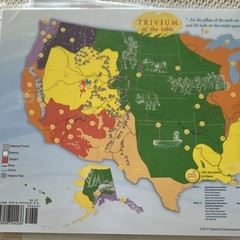 THREE Classical Conversations Cycle 3 Trivium at the Table US Geography Map 2017