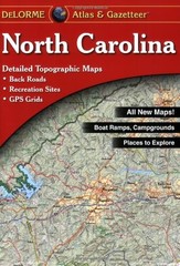 NORTH CAROLINA ATLAS & GAZETTEER (DELORME ATLAS & *Excellent Condition*