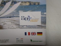 Normandy D-Day (Jour J) 6th June 1944 Events map