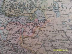 Antique Map. RuSSIA. c1900. VG.
