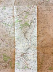 1960 Ordnance Survey One Inch Seventh Series Map 174 Okehampton (incl Tavistock