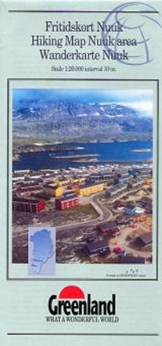 Nuuk hiking map (11A) 1:20,000 (Map) (UK IMPORT)